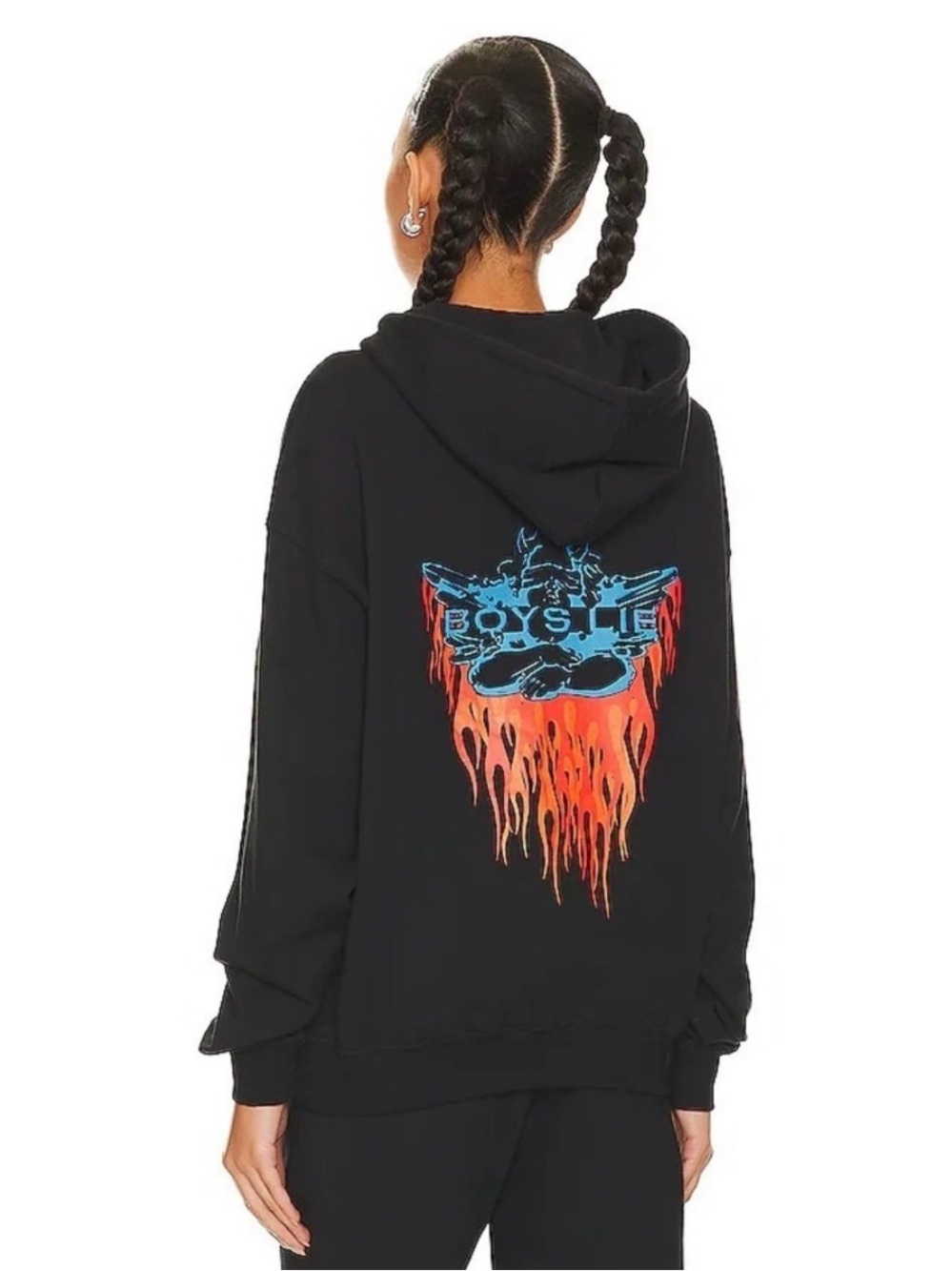 Boys Lie Don’t Ask Hoodie Black - Size M/L